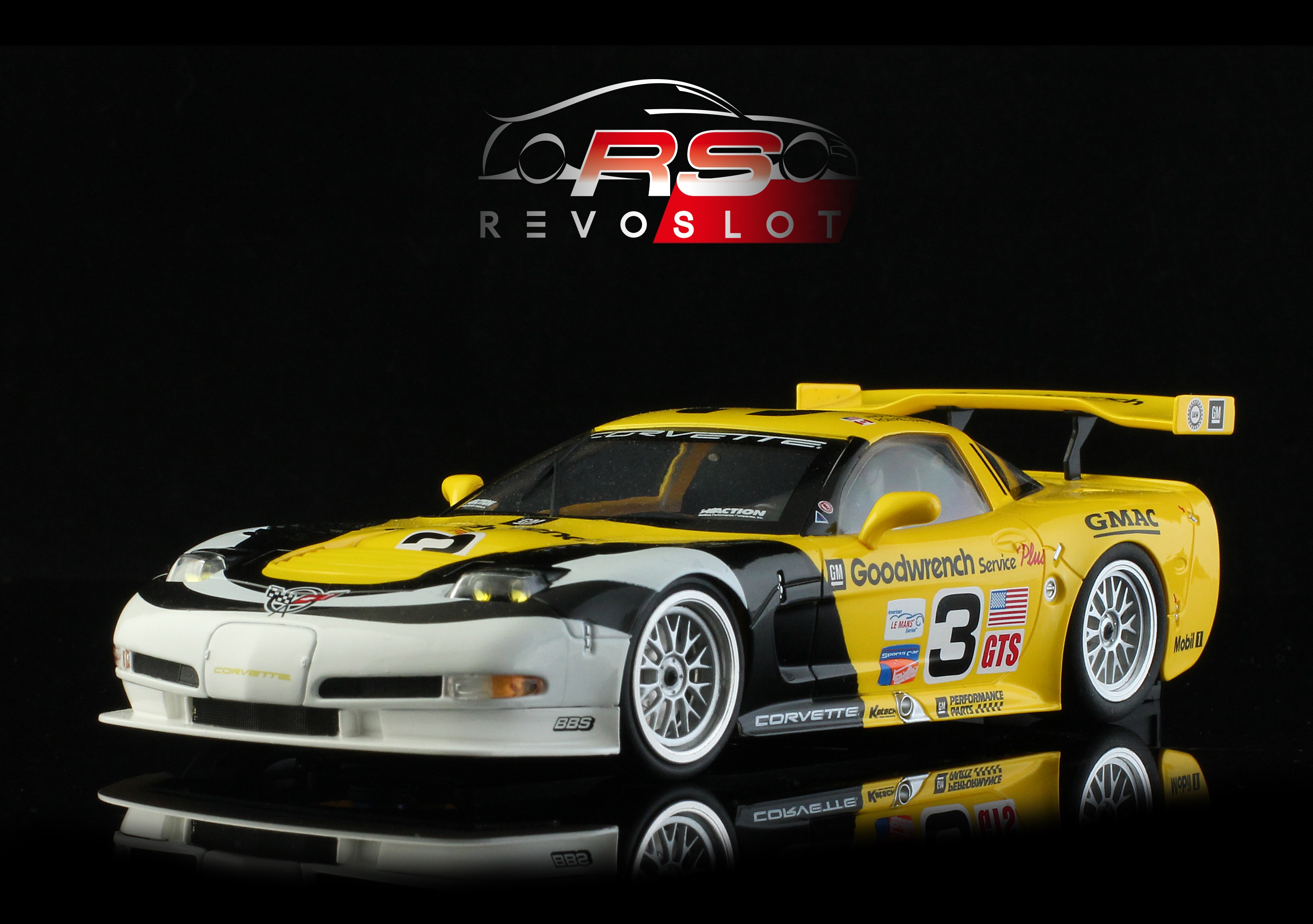 RS0283 Revoslot  Chevrolet Corvette C5 Goodwrench ALMS 2000 #3
